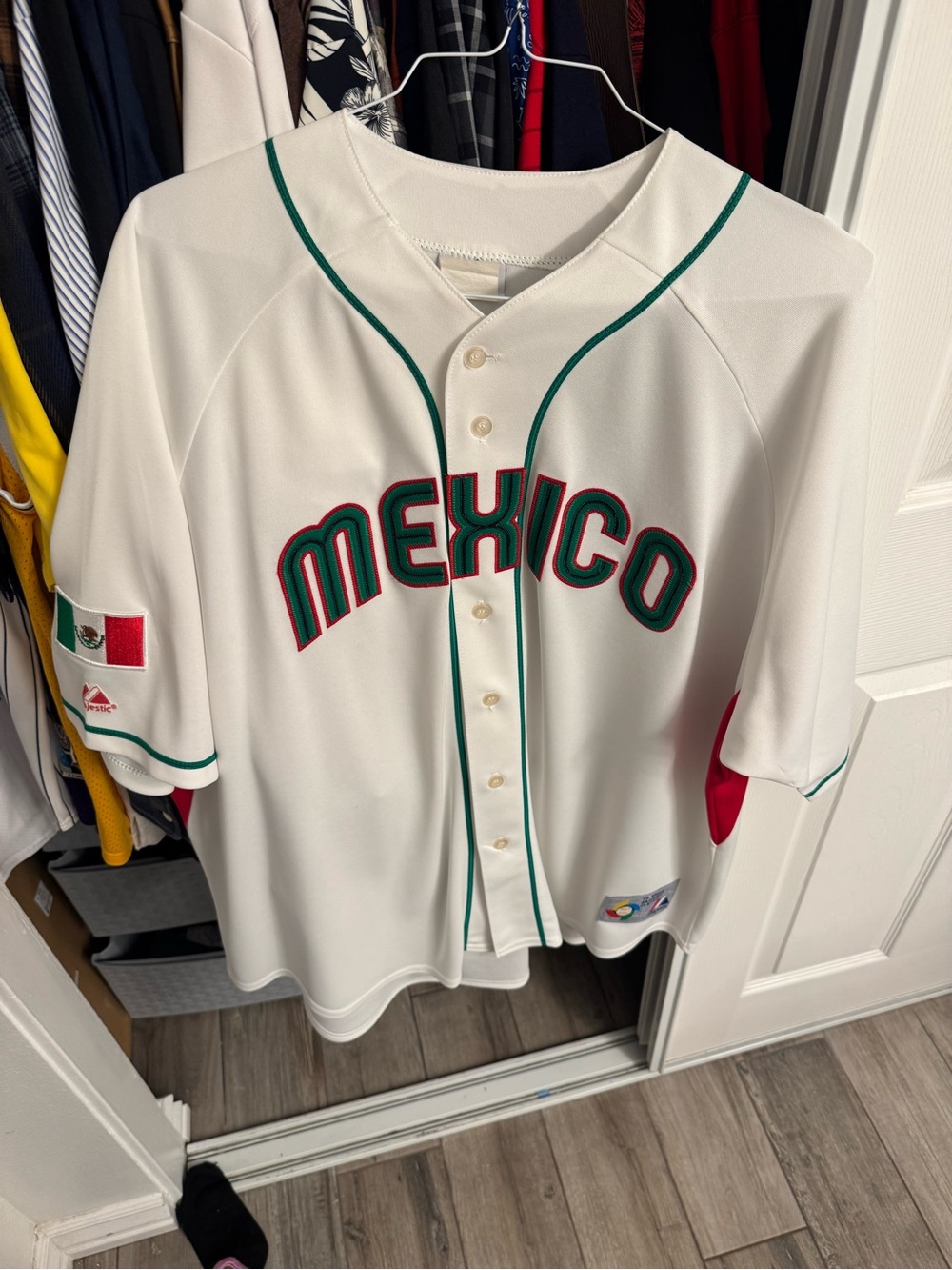 Mexico 2009 World Baseball Classic Majestic Baseball Jersey 3XL WBC